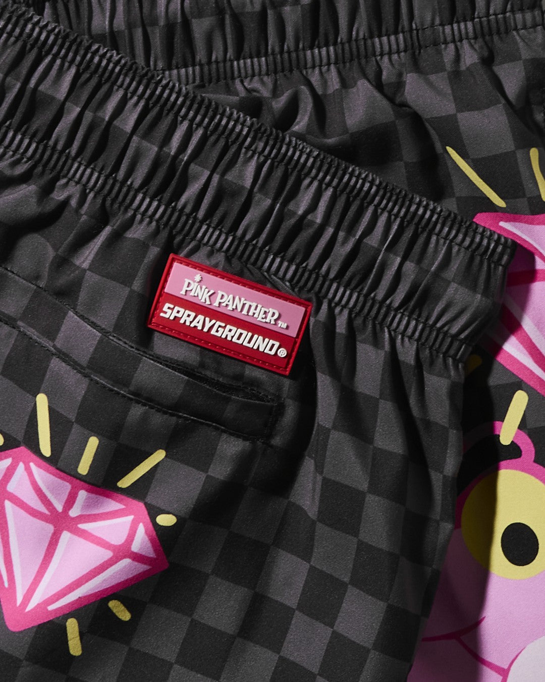 PINK PANTHER DIAMOND SHARK SWIM SHORTS | Sprayground Outlets