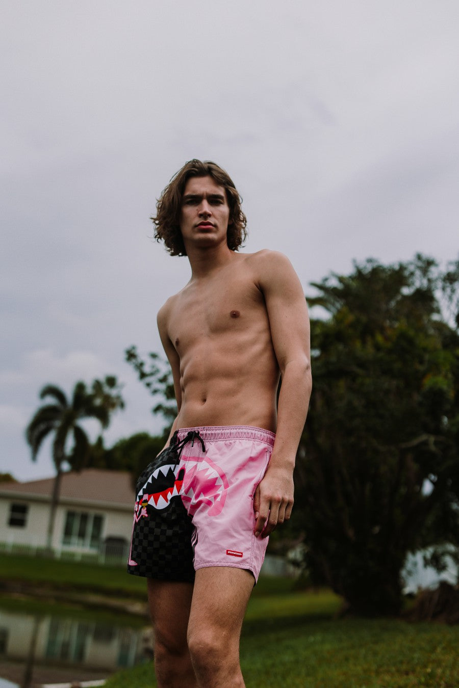 PINK PANTHER PINK PAINTER SWIM SHORTS | Sprayground Bargain