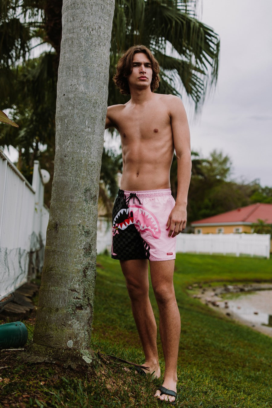 PINK PANTHER PINK PAINTER SWIM SHORTS | Sprayground Bargain