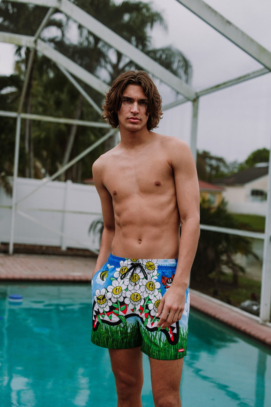 CRAZY DAISIES SWIM SHORTS | Sprayground Value Deal