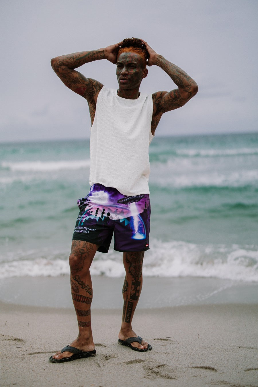 LATE ONE NIGHT SWIM SHORTS | Sprayground Exclusive Deal