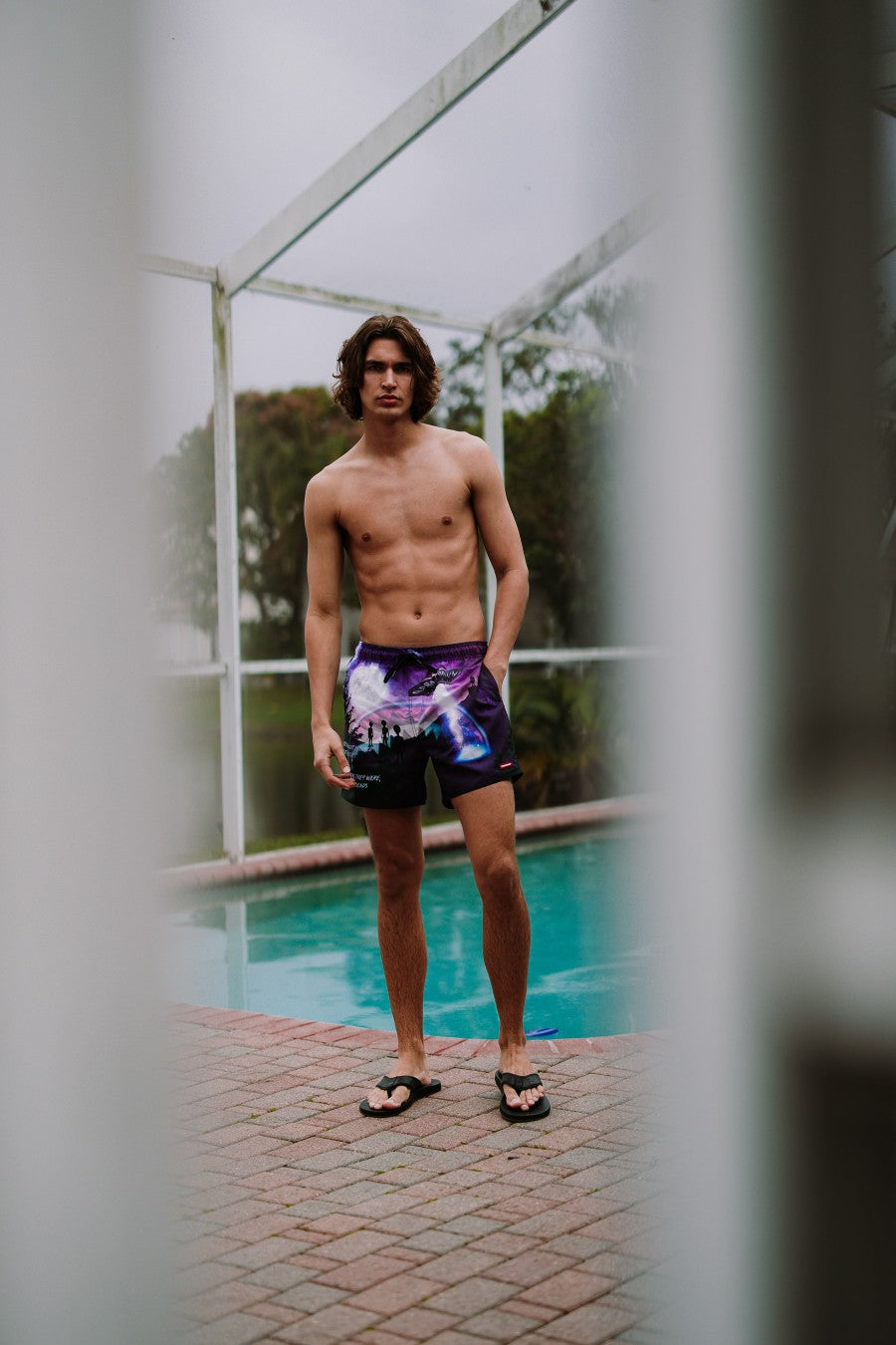 LATE ONE NIGHT SWIM SHORTS | Sprayground Exclusive Deal
