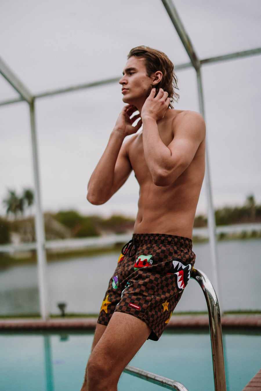 LET'S MAKE SOME NOISE SWIM SHORTS | Sprayground Hot Deal
