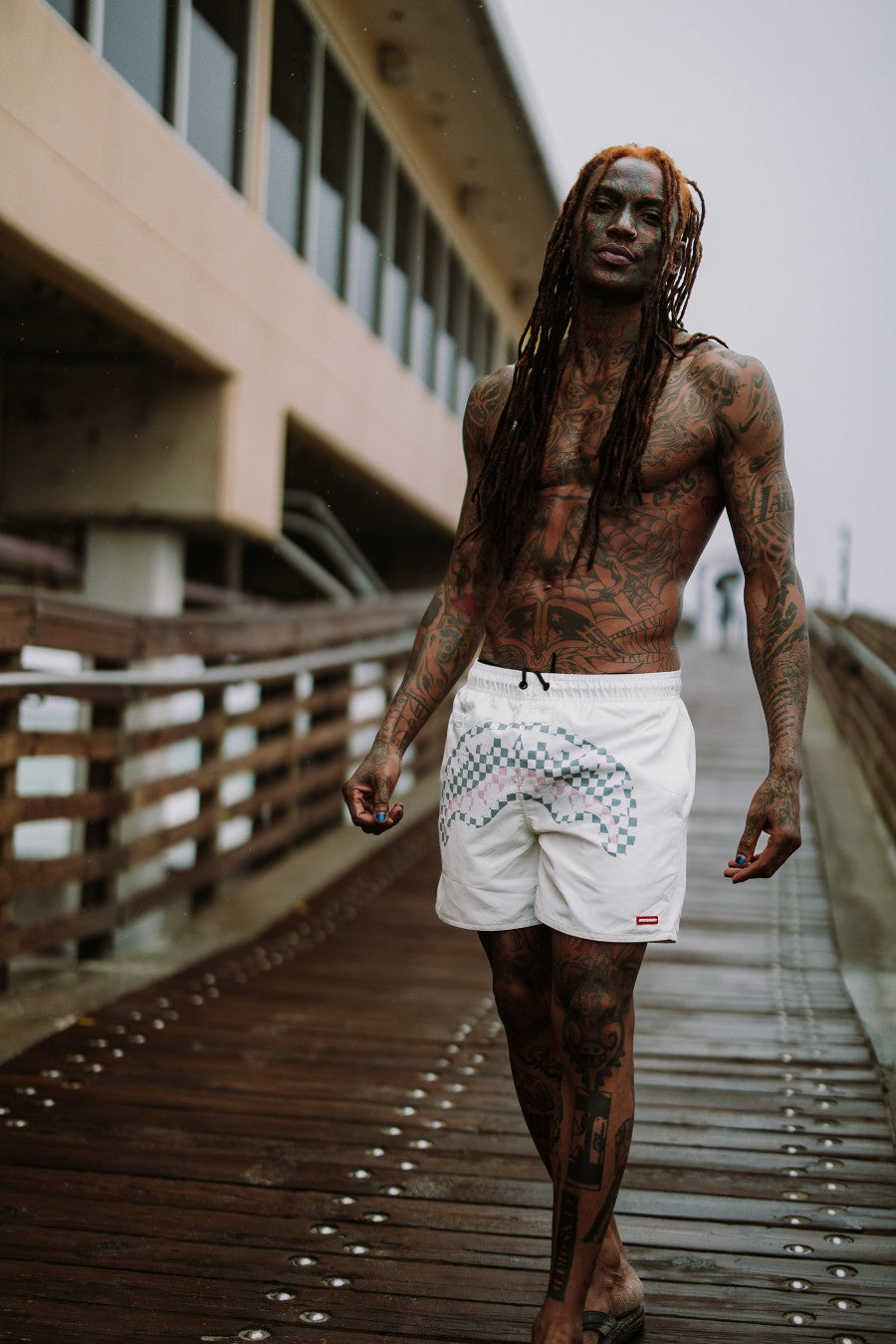 SHARK CENTRAL DYNAMIC SWIM SHORTS | Sprayground On Sale
