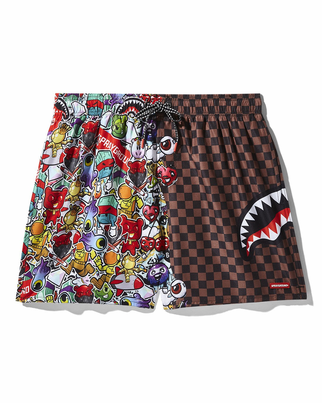 STICKER CREW SWIM SHORTS | Sprayground Limited Offer