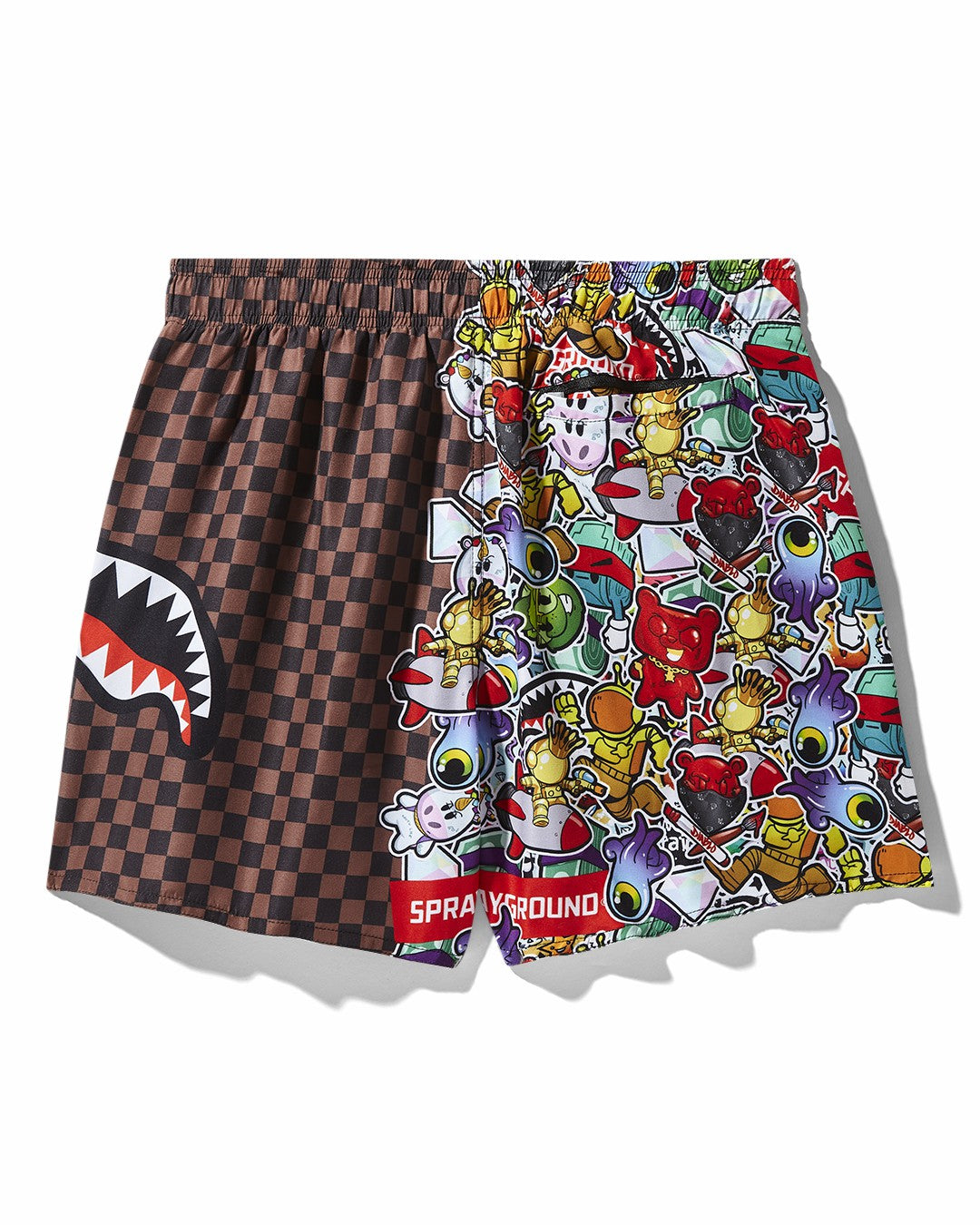 STICKER CREW SWIM SHORTS | Sprayground Limited Offer