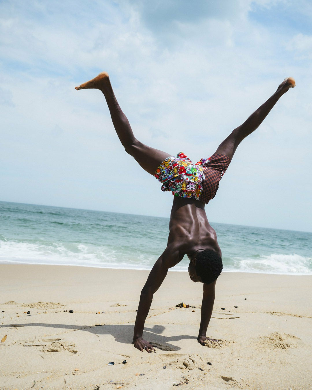STICKER CREW SWIM SHORTS | Sprayground Limited Offer