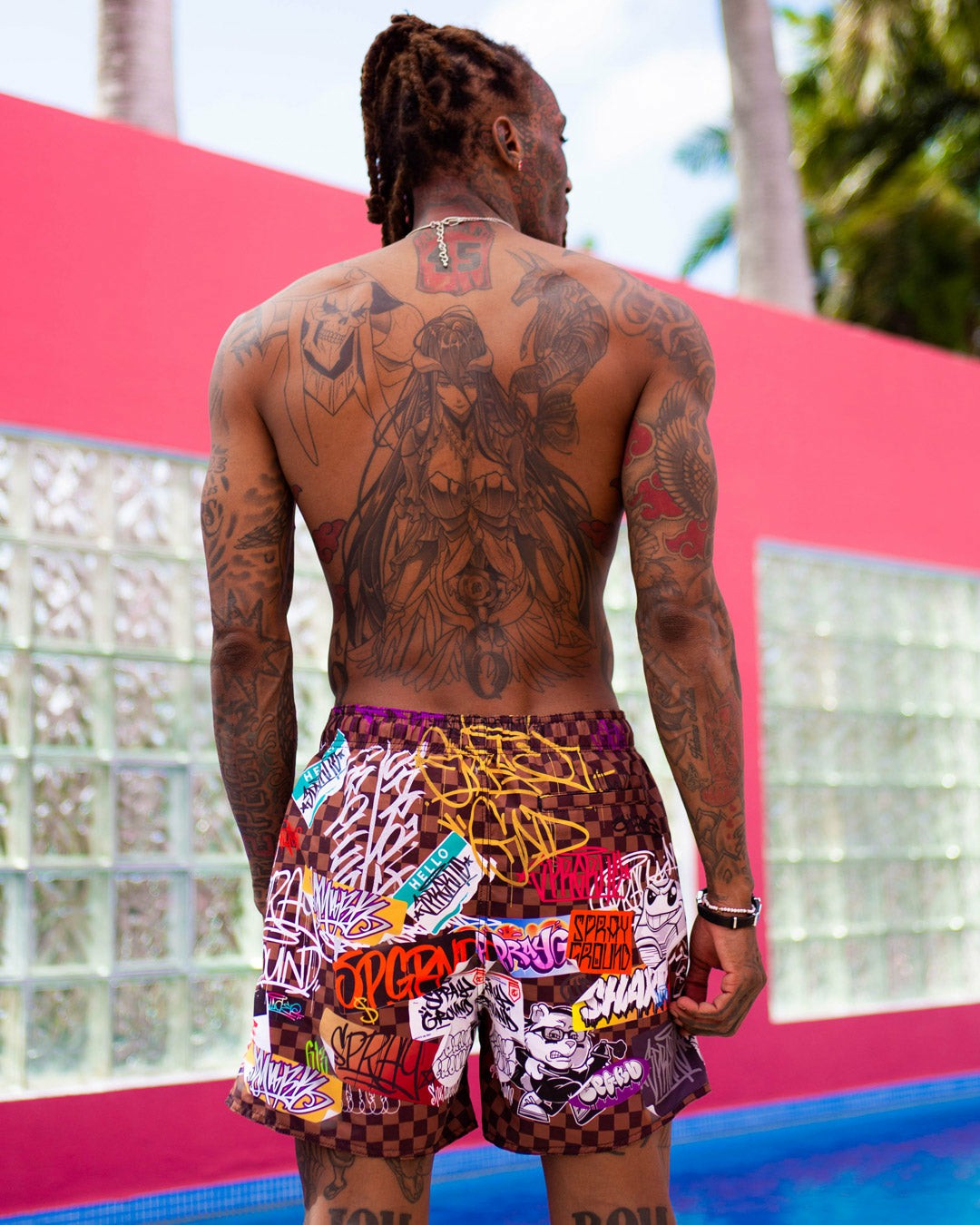 SHARKS IN PARIS JETSKI SWIM TRUNKS | Sprayground Savings