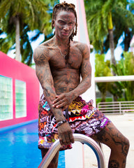 SHARKS IN PARIS JETSKI SWIM TRUNKS | Sprayground Savings