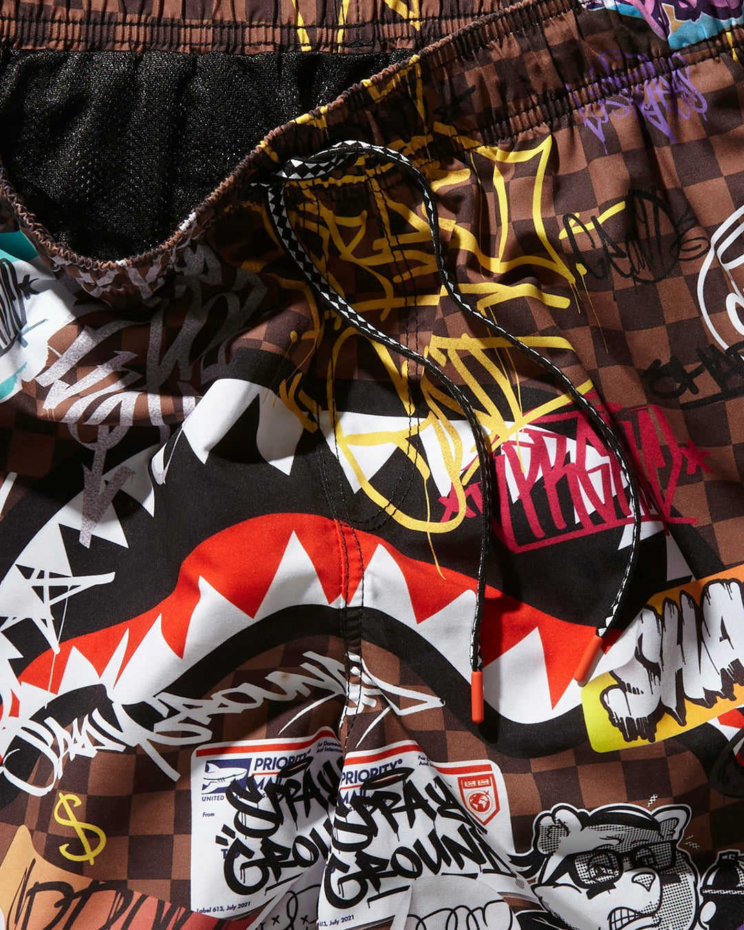 SHARKS IN PARIS JETSKI SWIM TRUNKS | Sprayground Savings