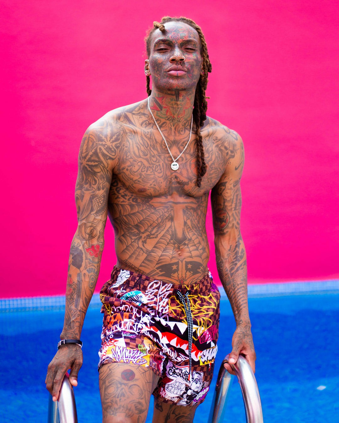 SHARKS IN PARIS JETSKI SWIM TRUNKS | Sprayground Savings