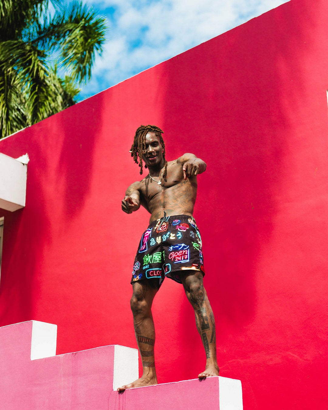 OKINAWA SWIM TRUNKS | Sprayground Exclusive Deal