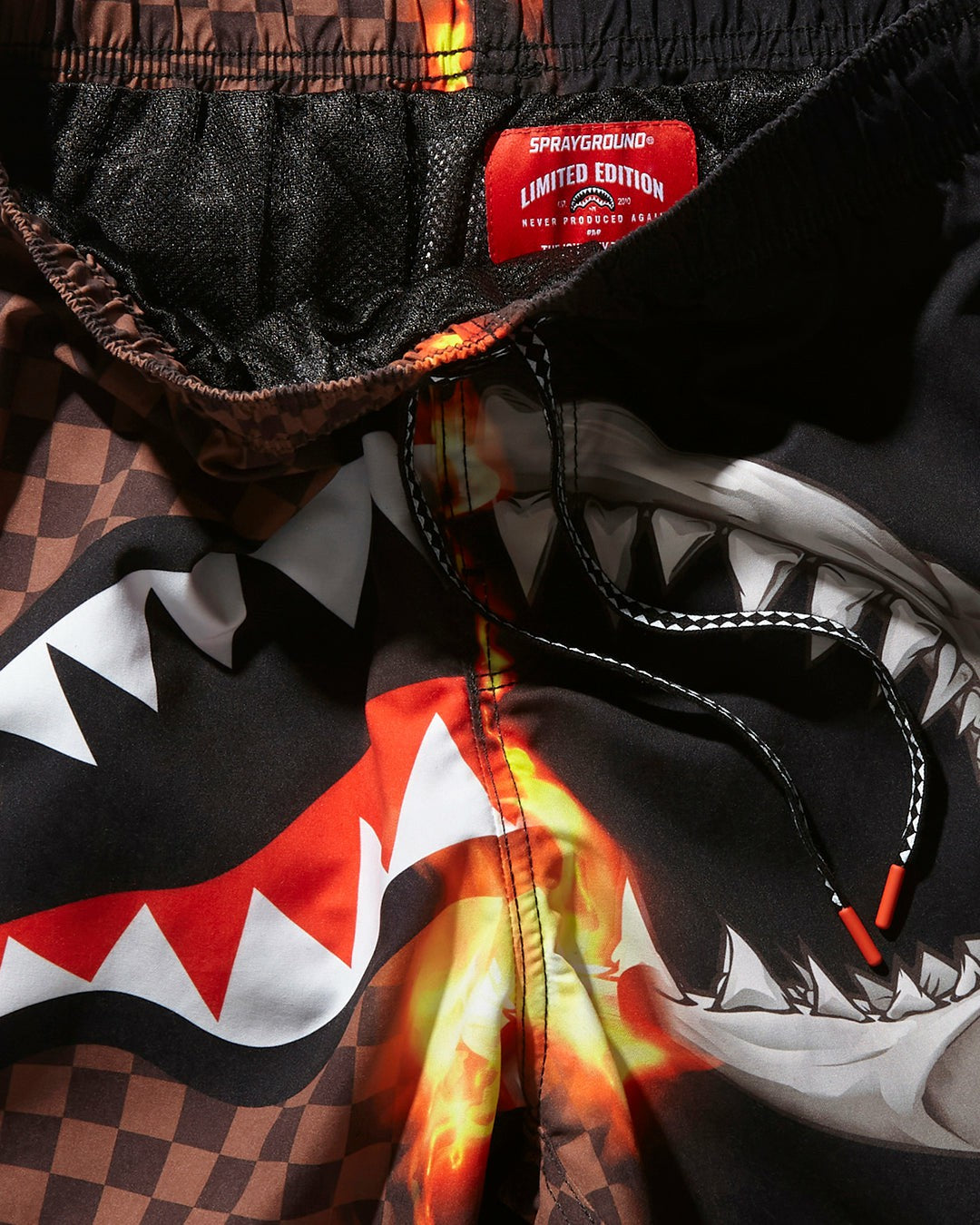 SHARKS IN PARIS UNSTOPPABLE SWIM TRUNKS | Sprayground Hot Deal