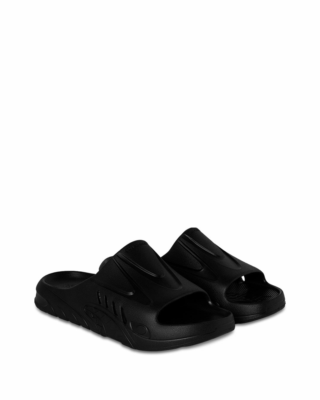 SHARK SLIDE (BLK) | Sprayground Exclusive Deal