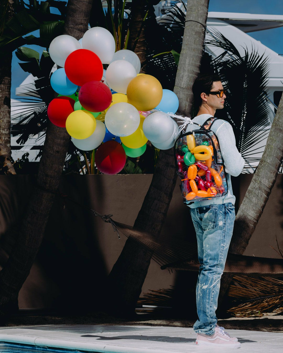 STAY UP - CLEAR BACKPACK | Sprayground Discounted