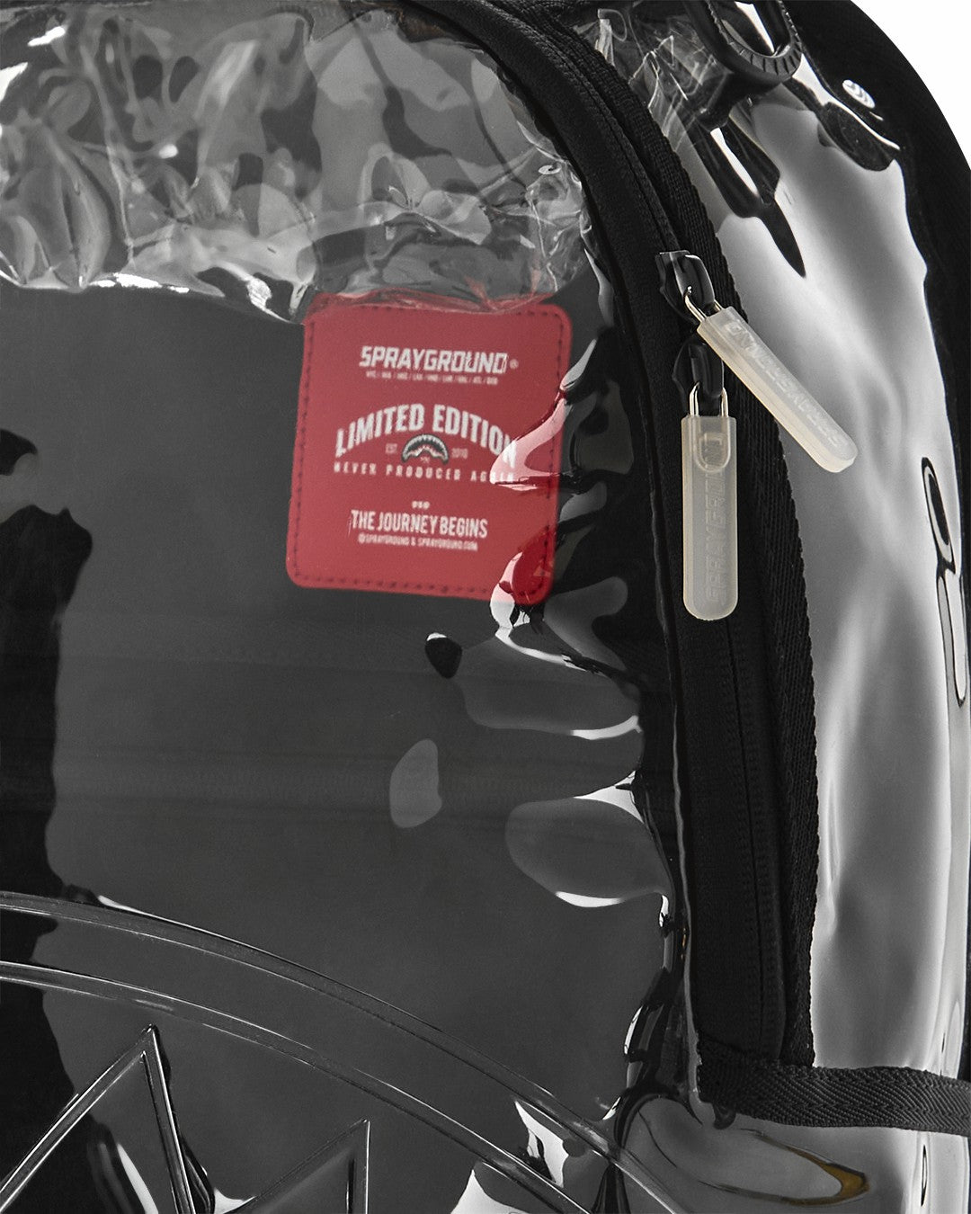SHARK CENTRAL - CLEAR BACKPACK | Sprayground Value Deal