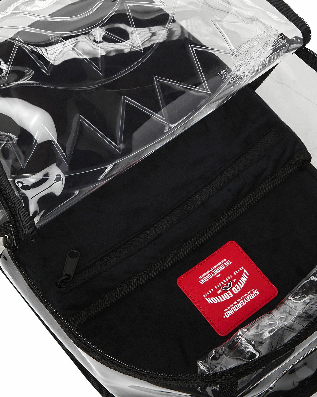 SHARK CENTRAL - CLEAR BACKPACK | Sprayground Value Deal