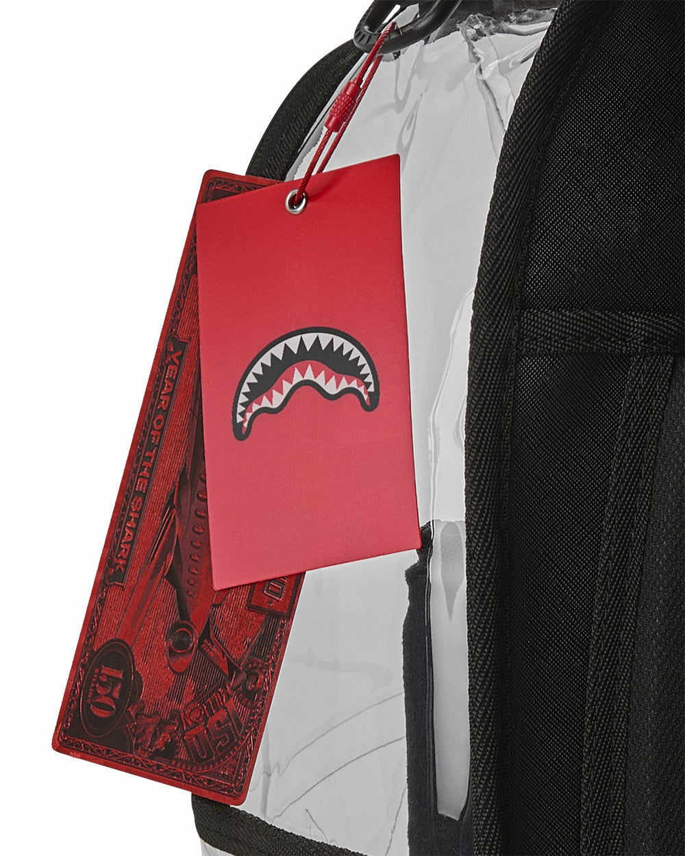 SHARK CENTRAL - CLEAR BACKPACK | Sprayground Value Deal
