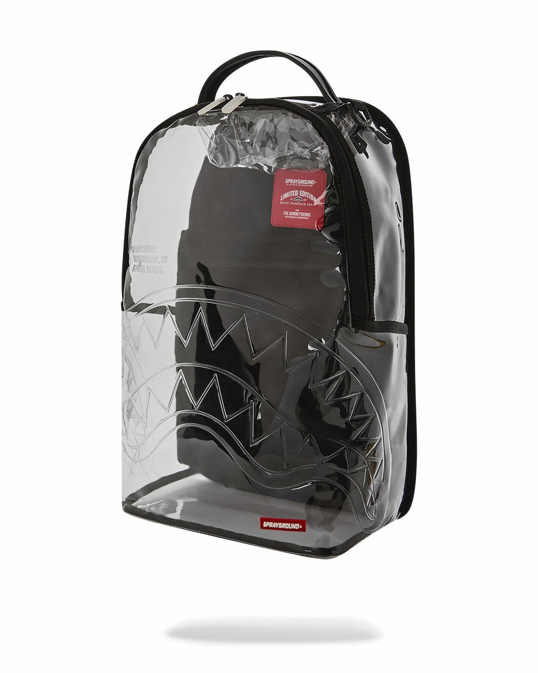 SHARK CENTRAL - CLEAR BACKPACK | Sprayground Value Deal