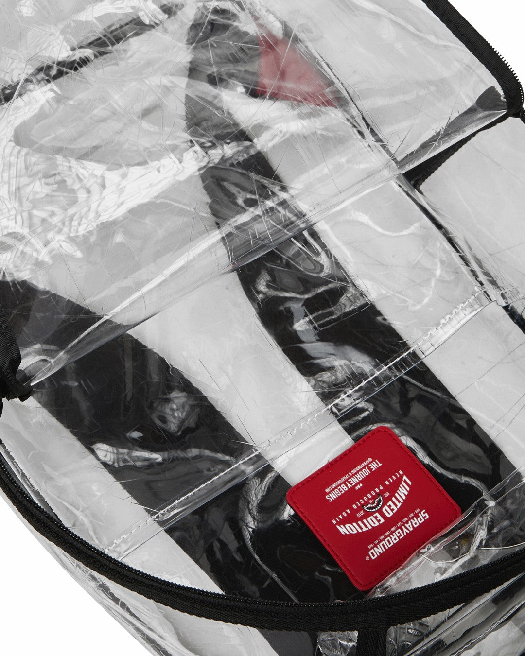 FULLY CLEAR EMBOSSED BOSS BACKPACK | Sprayground Exclusive Deal
