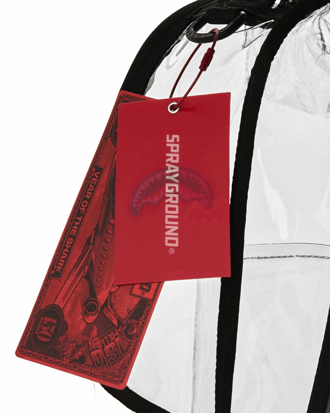 FULLY CLEAR EMBOSSED BOSS BACKPACK | Sprayground Exclusive Deal