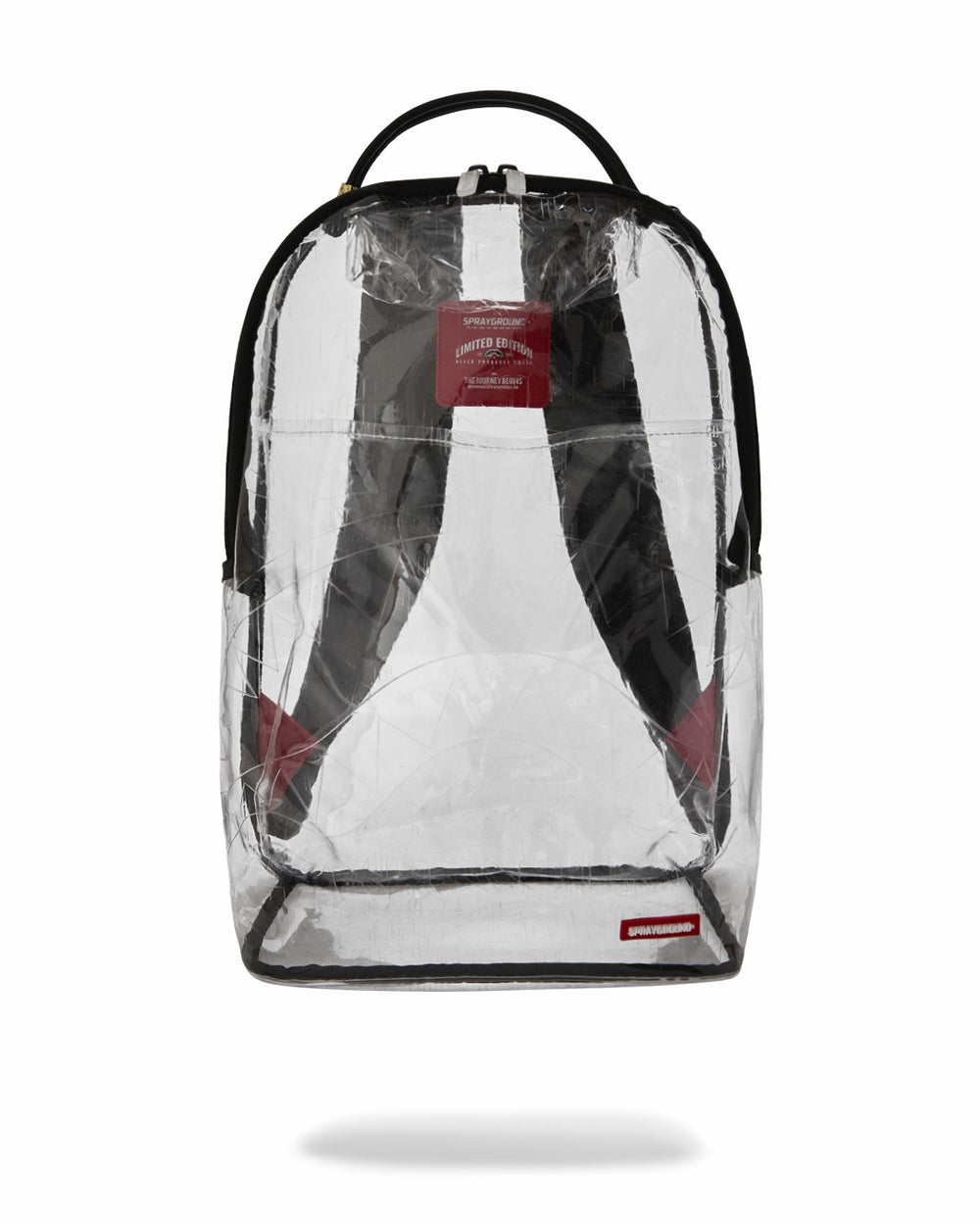 FULLY CLEAR EMBOSSED BOSS BACKPACK | Sprayground Exclusive Deal