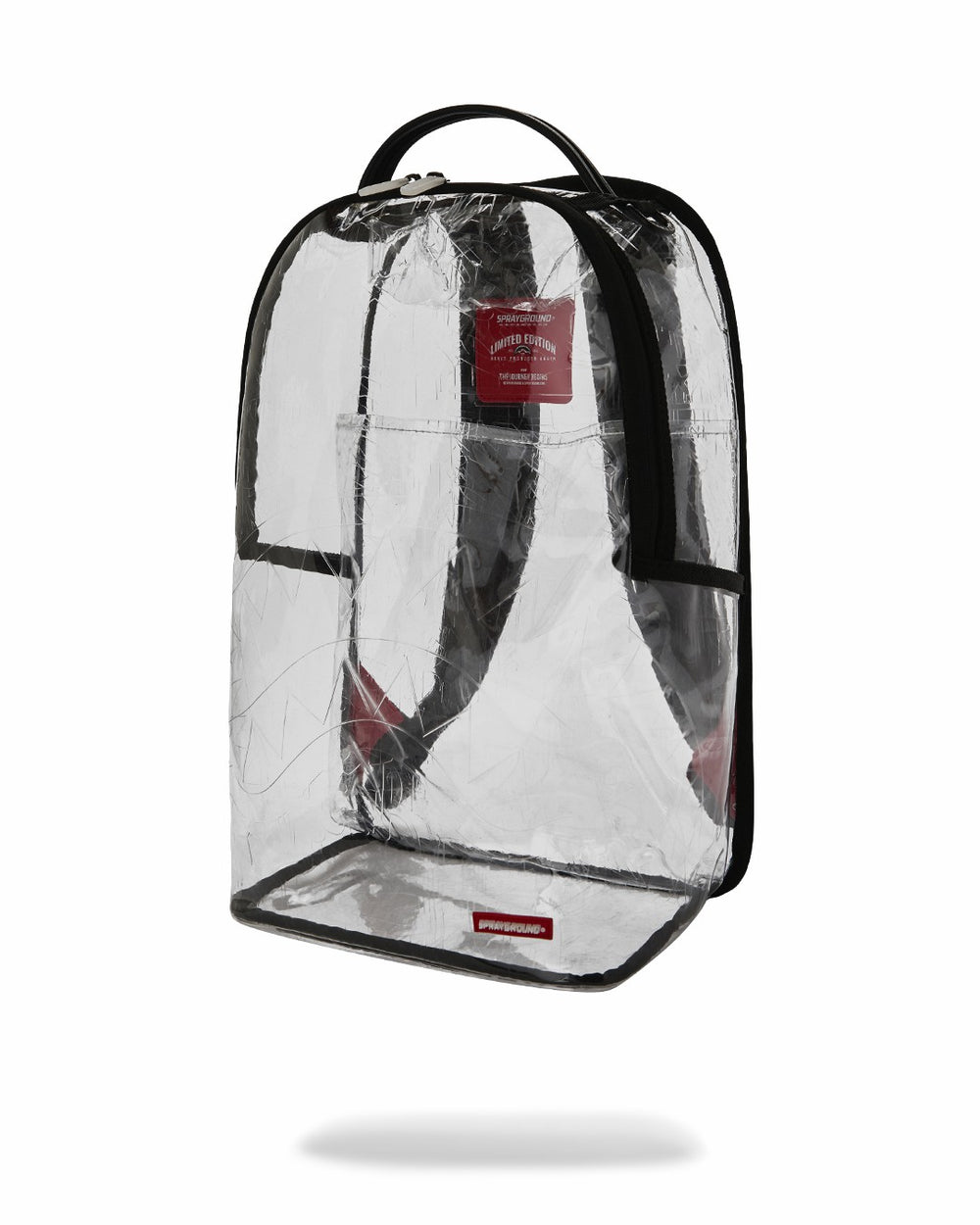 FULLY CLEAR EMBOSSED BOSS BACKPACK | Sprayground Exclusive Deal