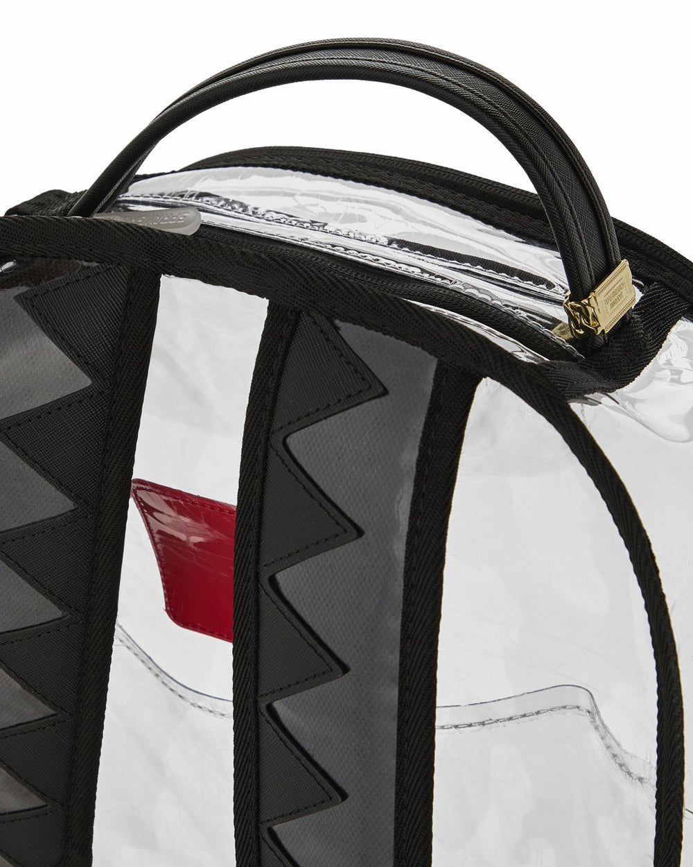 FULLY CLEAR EMBOSSED BOSS BACKPACK | Sprayground Exclusive Deal