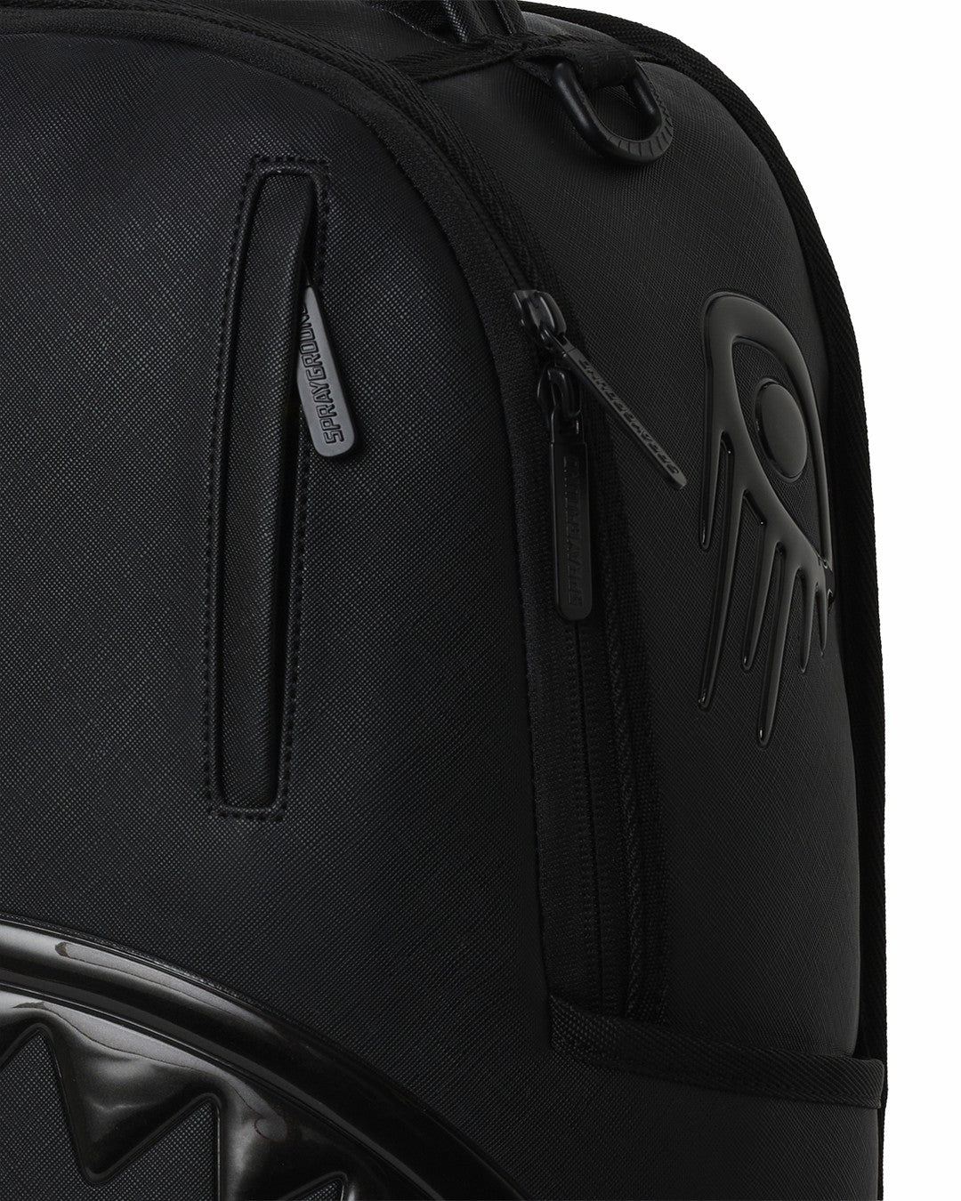 GLOSSY BOSSY - BLK METALLIC BACKPACK | Sprayground On Sale
