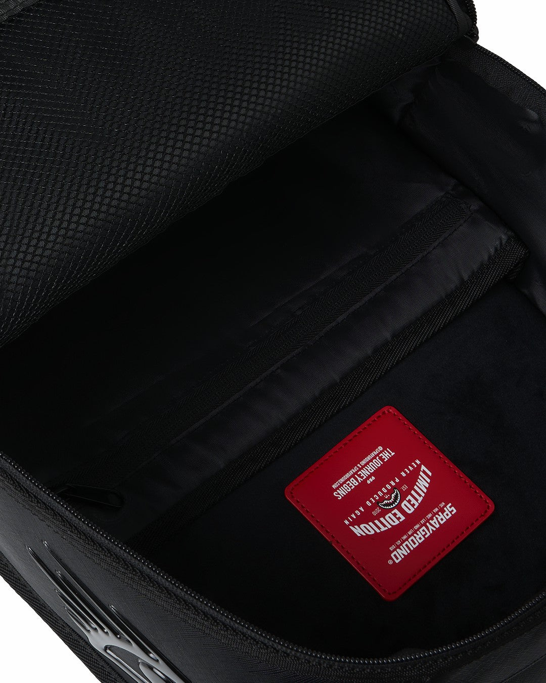 GLOSSY BOSSY - BLK METALLIC BACKPACK | Sprayground On Sale