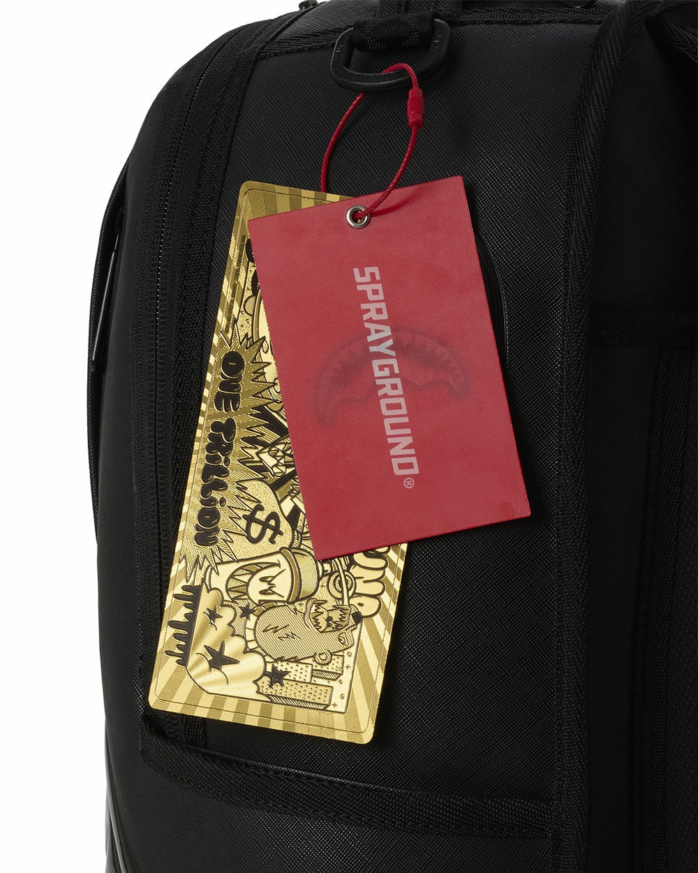 GLOSSY BOSSY - BLK METALLIC BACKPACK | Sprayground On Sale