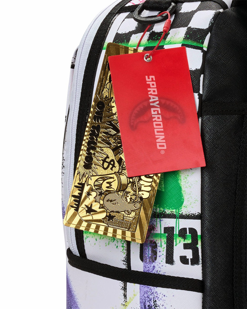 STENCIL PENCIL CONTINENTAL BACKPACK | Sprayground Hot Deal