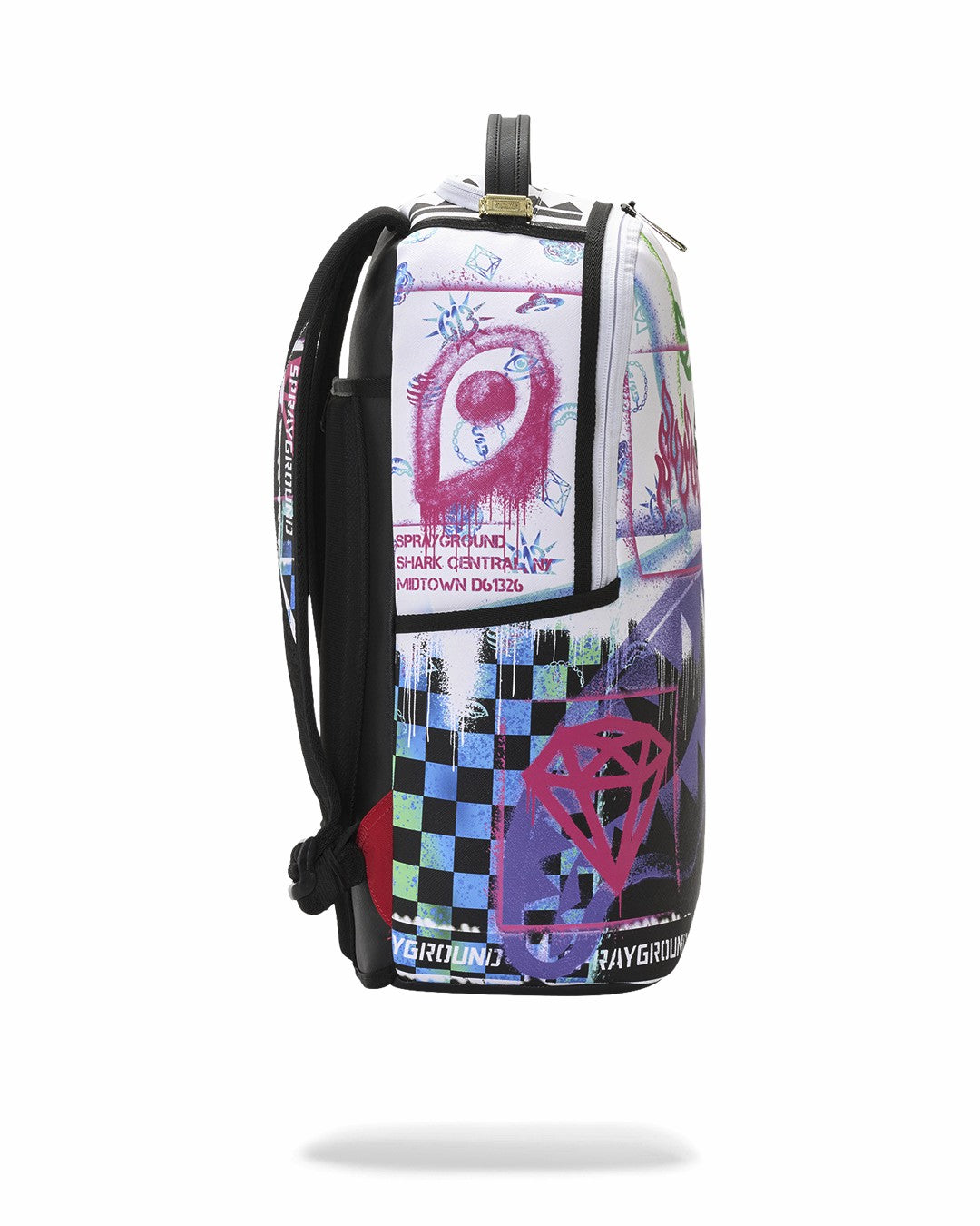 STENCIL PENCIL CONTINENTAL BACKPACK | Sprayground Hot Deal
