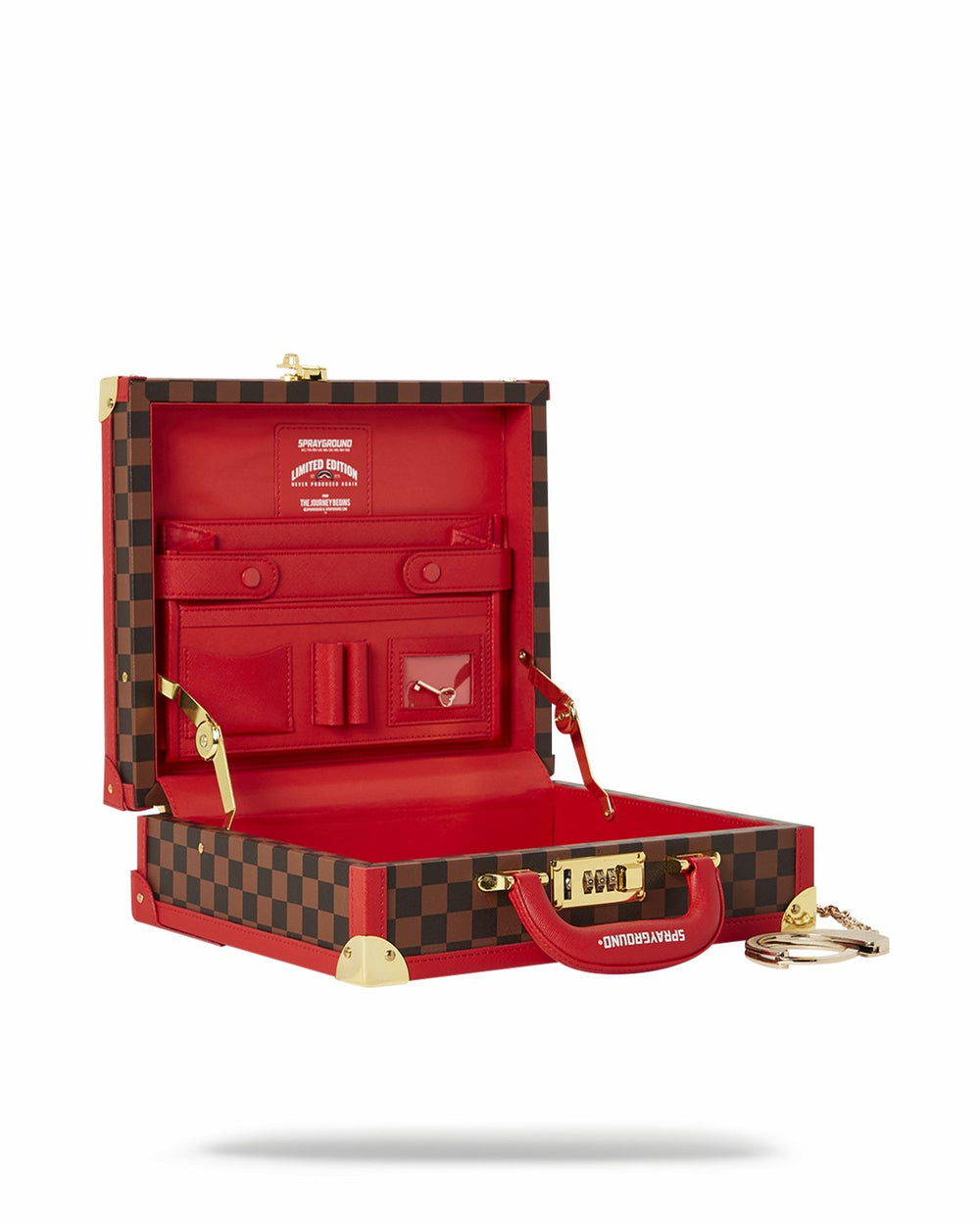 ALL OR NOTHING SHARKS IN PARIS ATTACHÉ HANDCUFF BRIEFCASE | Sprayground Limited Offer