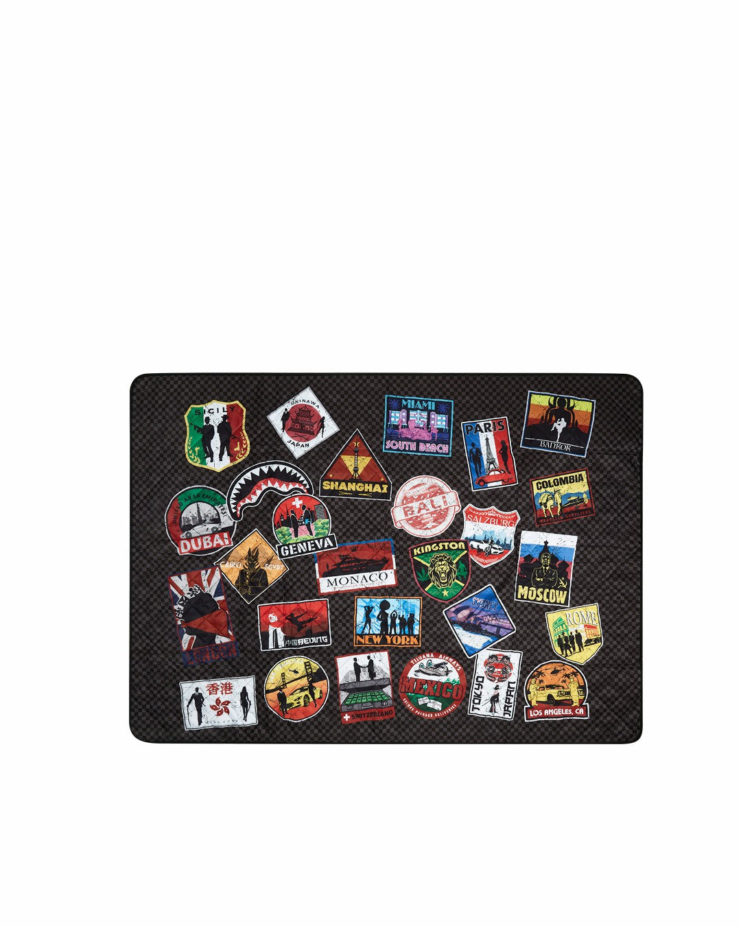 GLOBAL MOGUL UNLIMITED MILES PACKABLE BEACH MAT BLANKET WATER RESISTAN | Sprayground Bargain