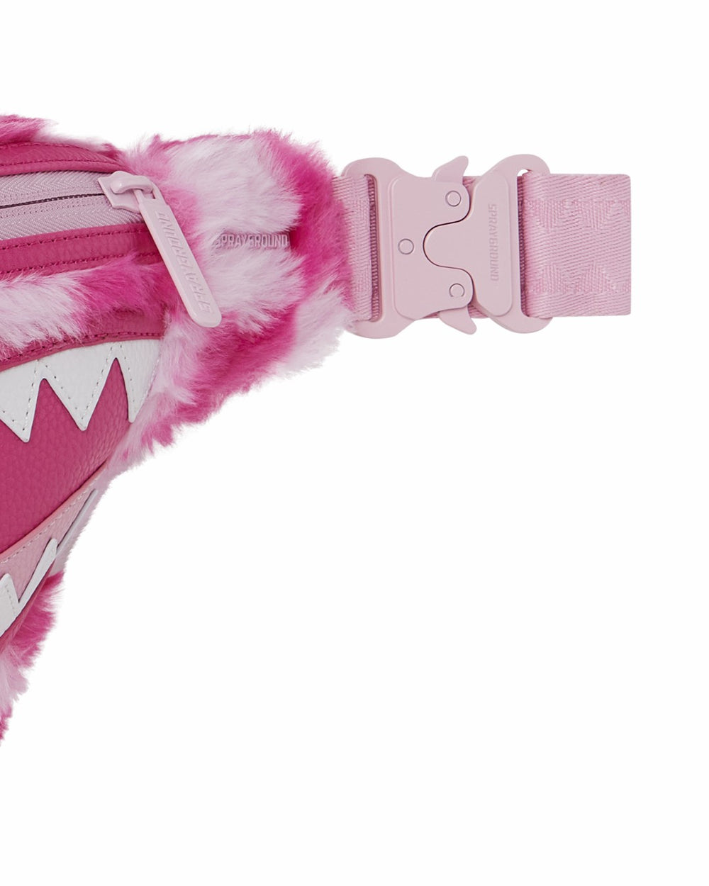 FURZILLA SHARK (PINK CHECK) SAVVY CROSSBODY | Sprayground Discounted
