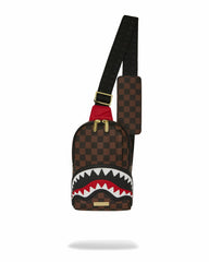 SAWTOOTH SHARKS IN PARIS ONE-STRAP SLING | Sprayground Discounted