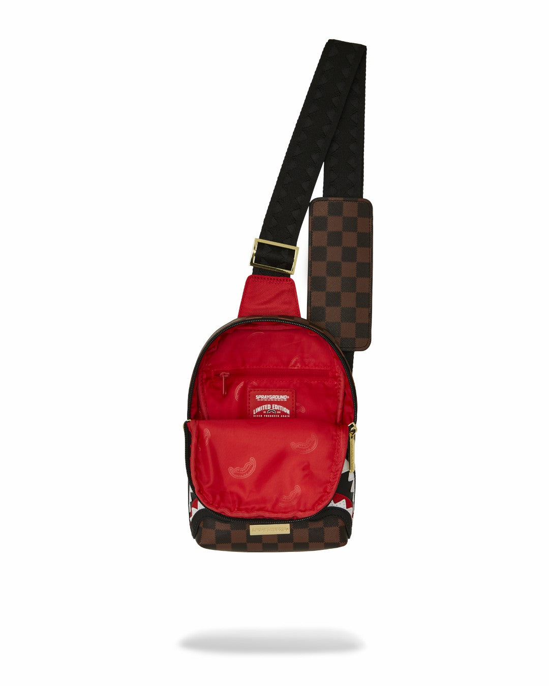 SAWTOOTH SHARKS IN PARIS ONE-STRAP SLING | Sprayground Discounted