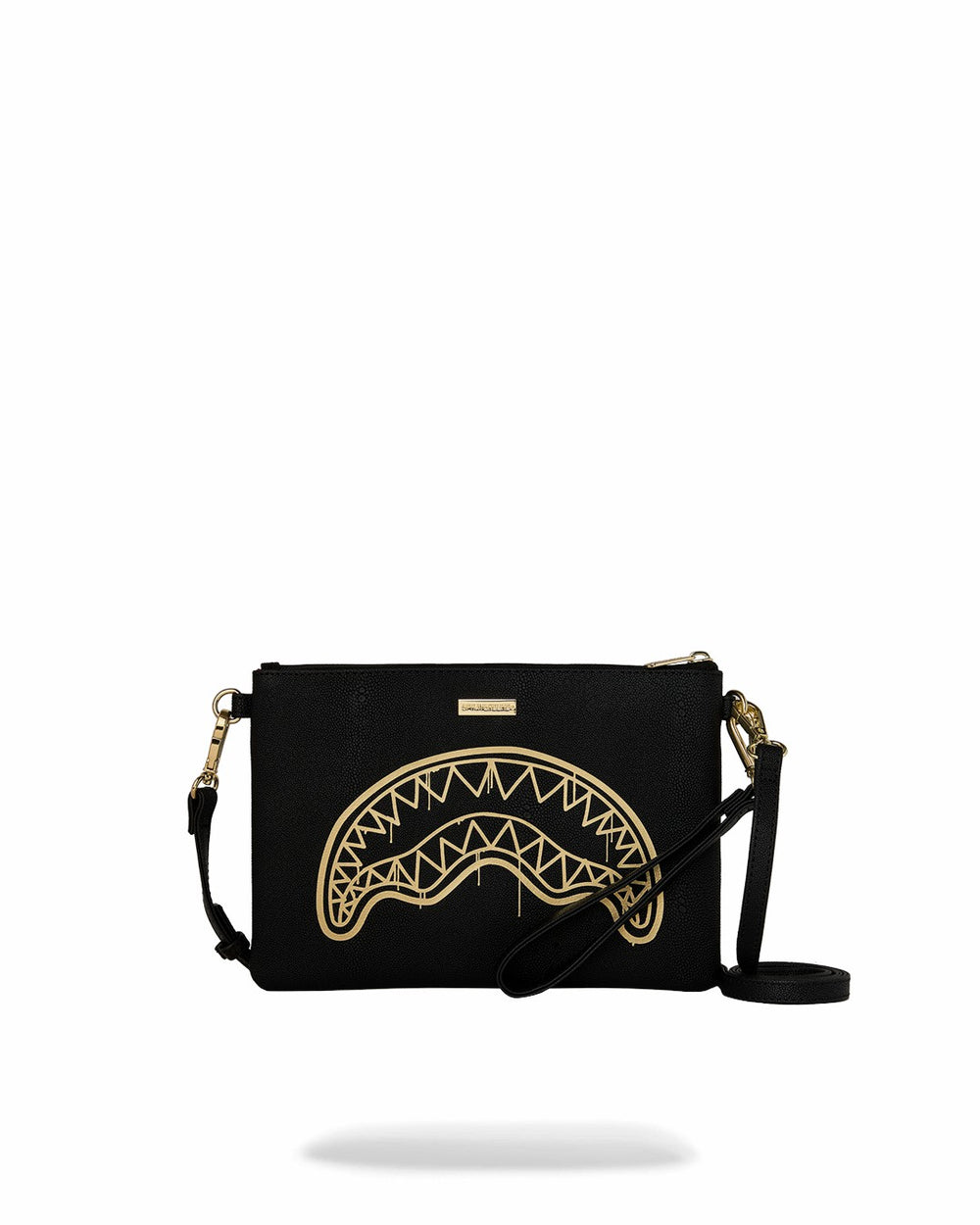 GOLD FANG CROSSOVER CLUTCH | Sprayground On Sale