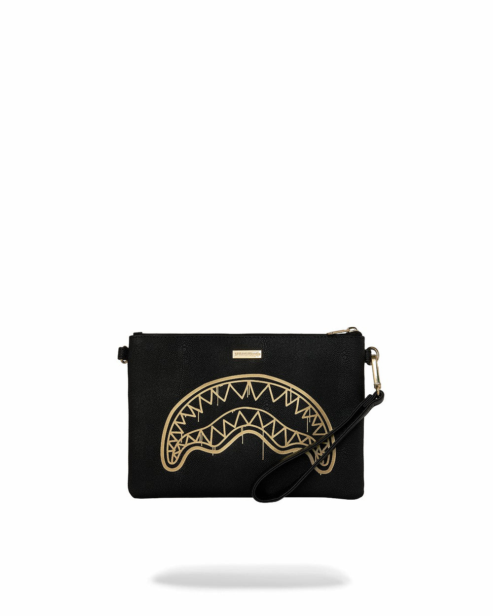 GOLD FANG CROSSOVER CLUTCH | Sprayground On Sale