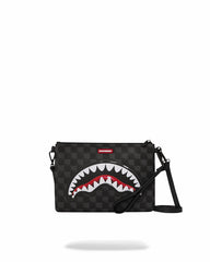 SHARKS IN PARIS HYPER PUFF CROSSOVER CLUTCH | Sprayground Bargain