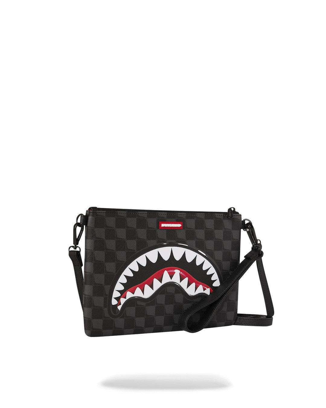 SHARKS IN PARIS HYPER PUFF CROSSOVER CLUTCH | Sprayground Bargain