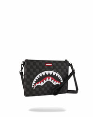 SHARKS IN PARIS HYPER PUFF CROSSOVER CLUTCH | Sprayground Bargain