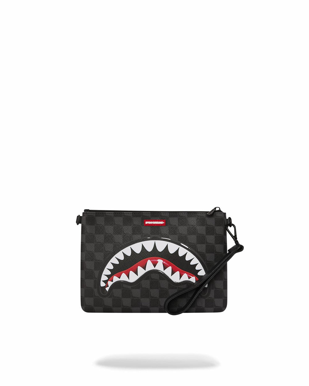 SHARKS IN PARIS HYPER PUFF CROSSOVER CLUTCH | Sprayground Bargain