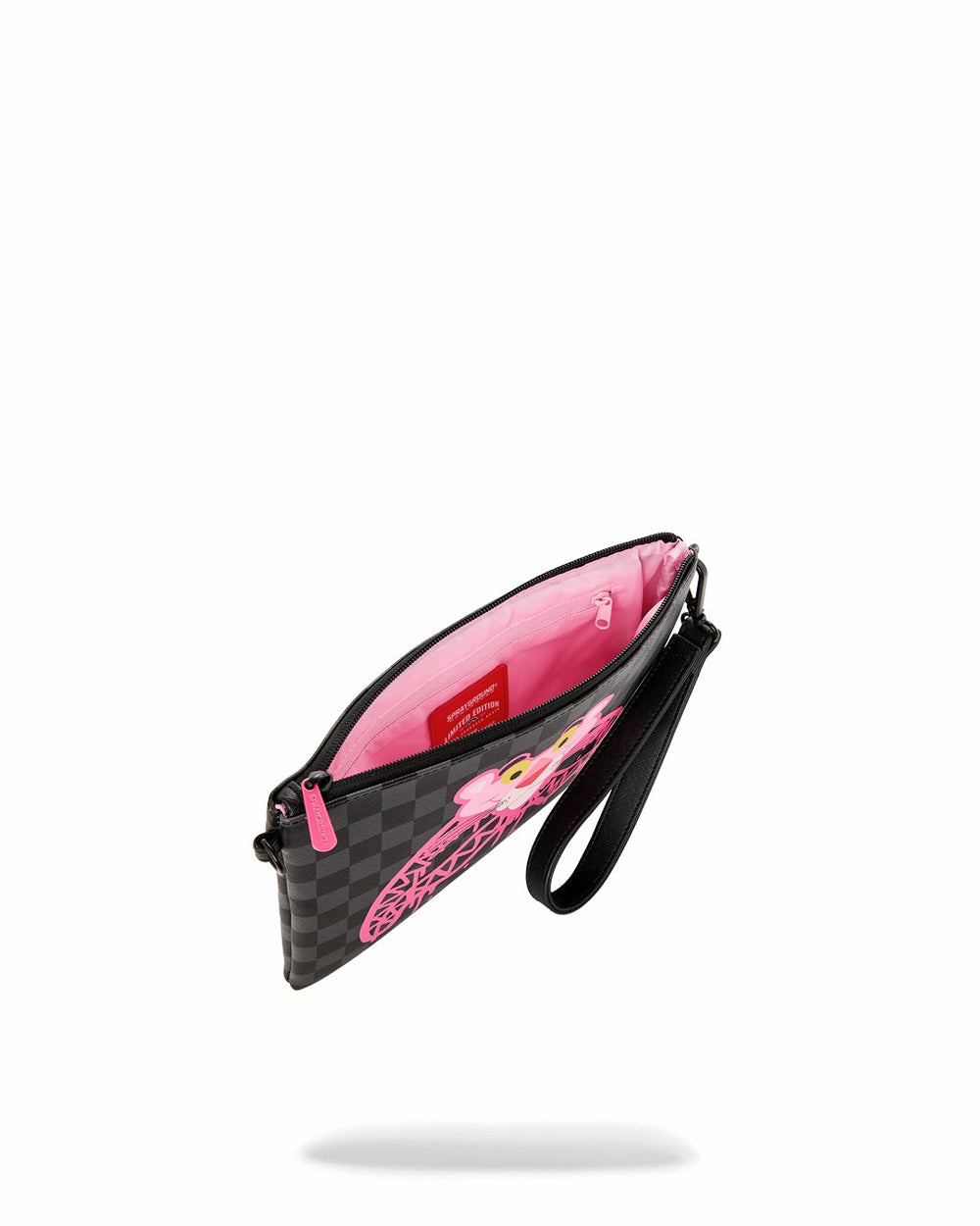 PINK PANTHER DIAMOND SHARK CROSSOVER CLUTCH | Sprayground Hot Deal