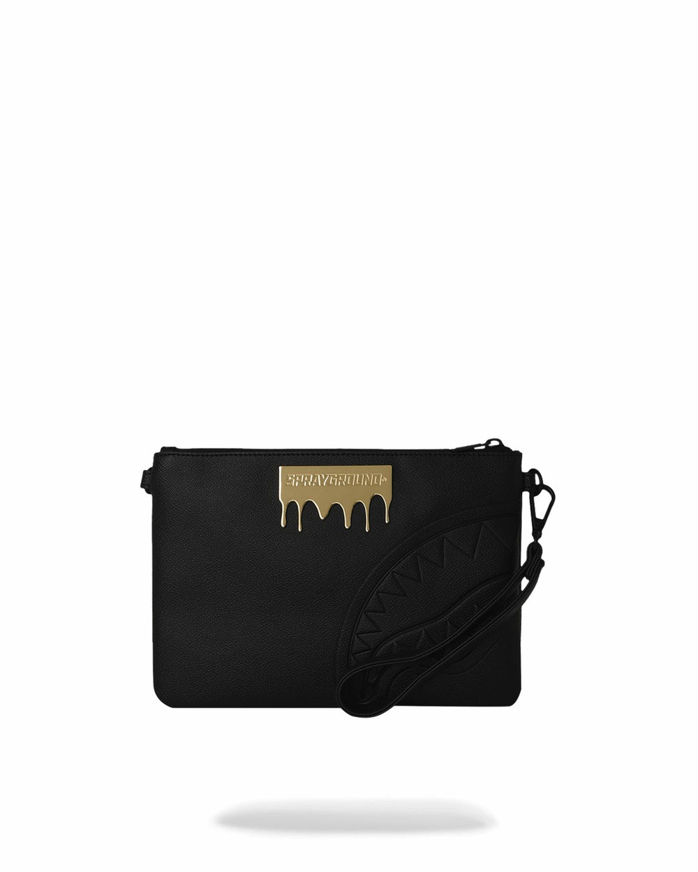 GOLD BRICK DRIP CROSSOVER CLUTCH | Sprayground Bargain