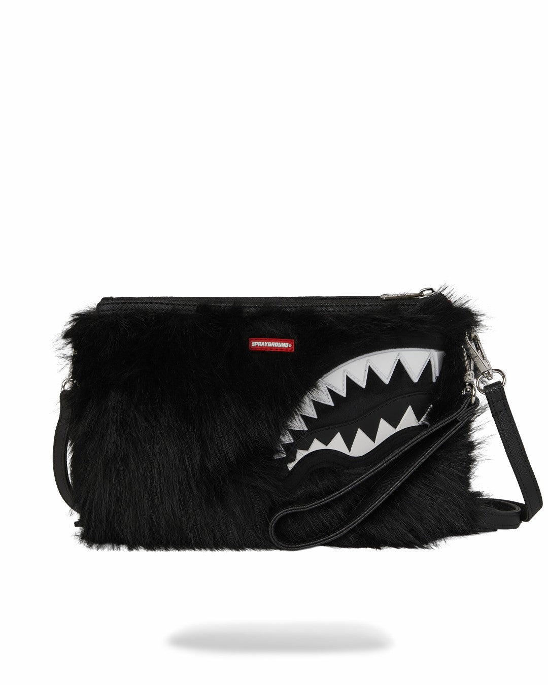 FURZILLA SHARK (NIGHT) CROSSOVER CLUTCH | Sprayground Outlets