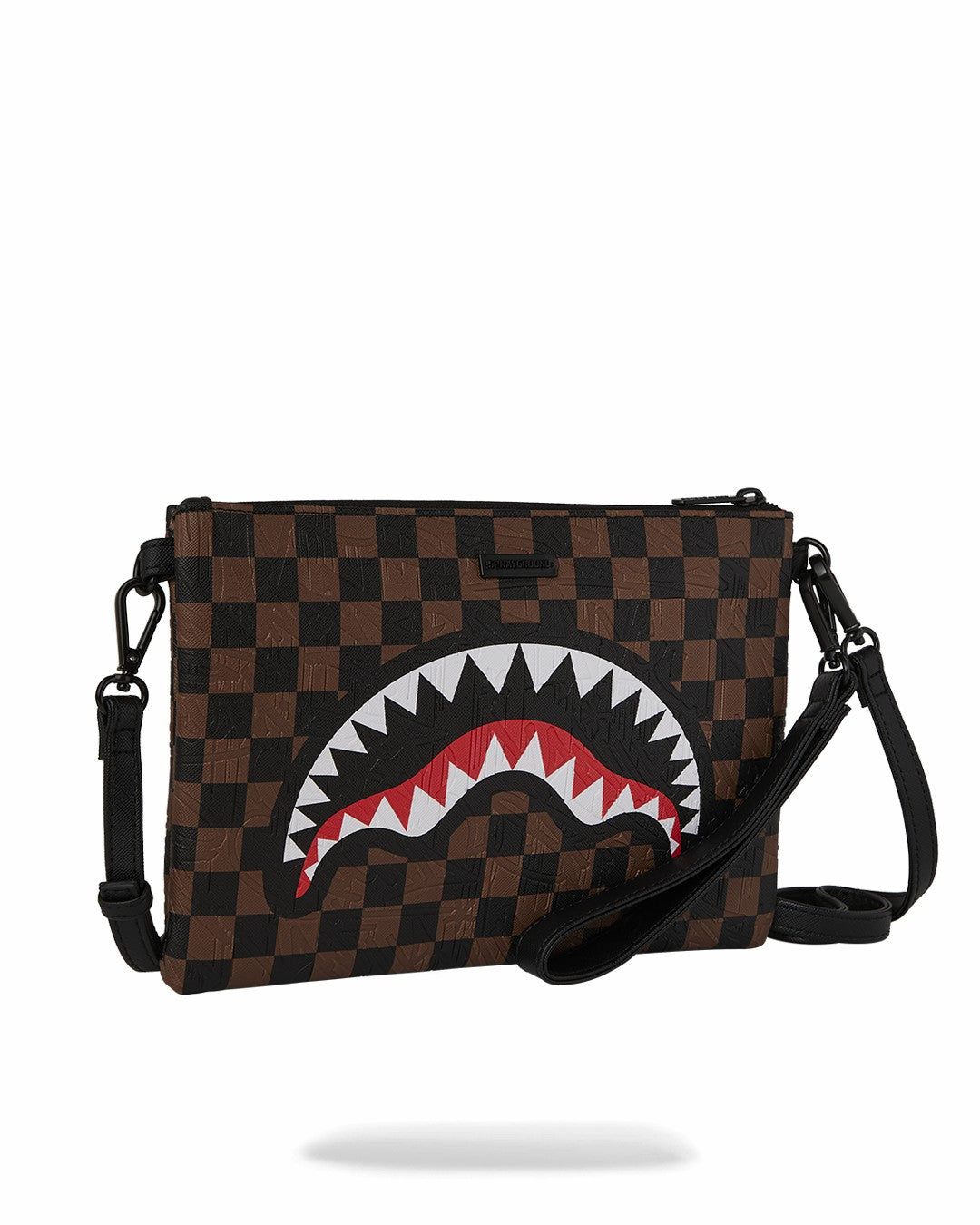 THE PRIVATE JET SHARK CLUB CROSSOVER CLUTCH | Sprayground Discounted