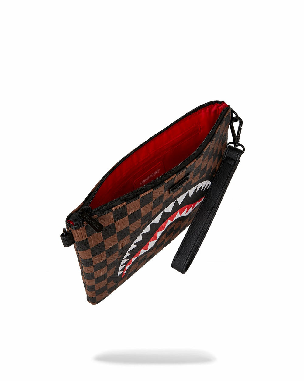 THE PRIVATE JET SHARK CLUB CROSSOVER CLUTCH | Sprayground Discounted