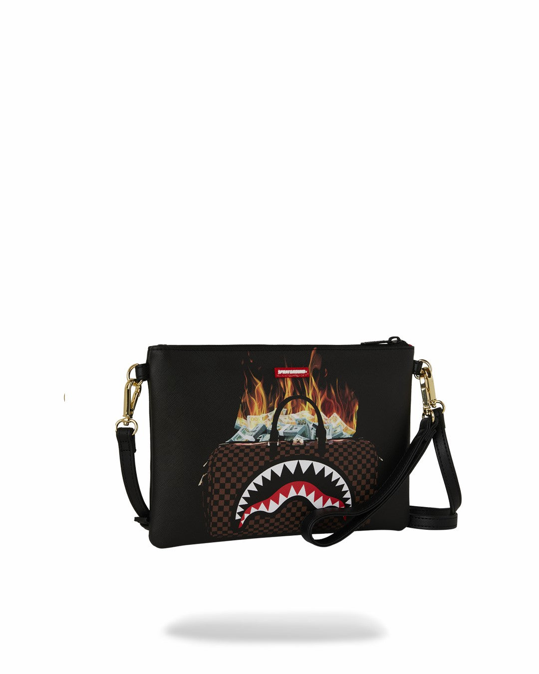 MONEY BAG DOUBLE TAKE CROSSOVER CLUTCH | Sprayground Value Deal